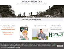 Tablet Screenshot of introvertiert.org